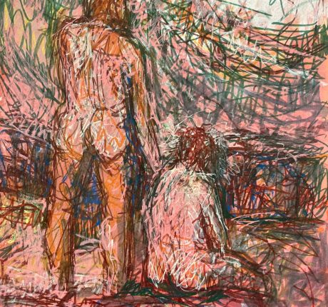 Despair, 12 x 9, mixed media, 2025