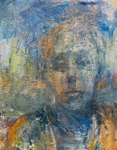 Falling To Pieces, 18 x 12, oil, 2025