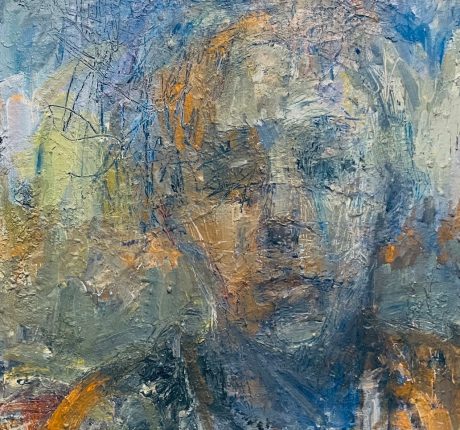 Falling To Pieces, 18 x 12, oil, 2025